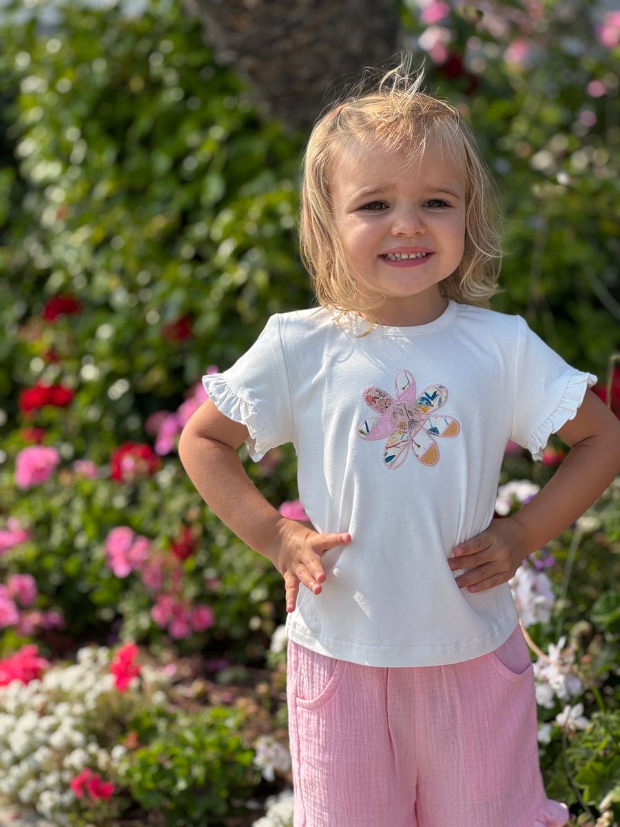 Flower Applique 2 Piece Set