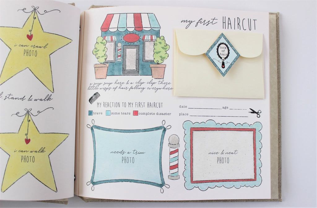 Noah's Ark Baby Memory Book