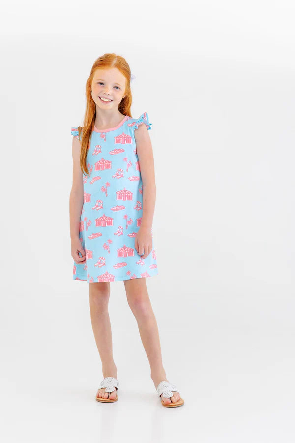 Angel Sleeve Polly Play Dress