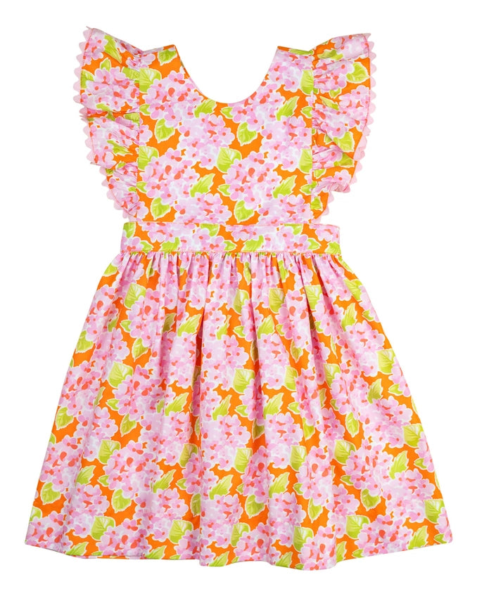 Pink Bunch of Flowers Penny Dress