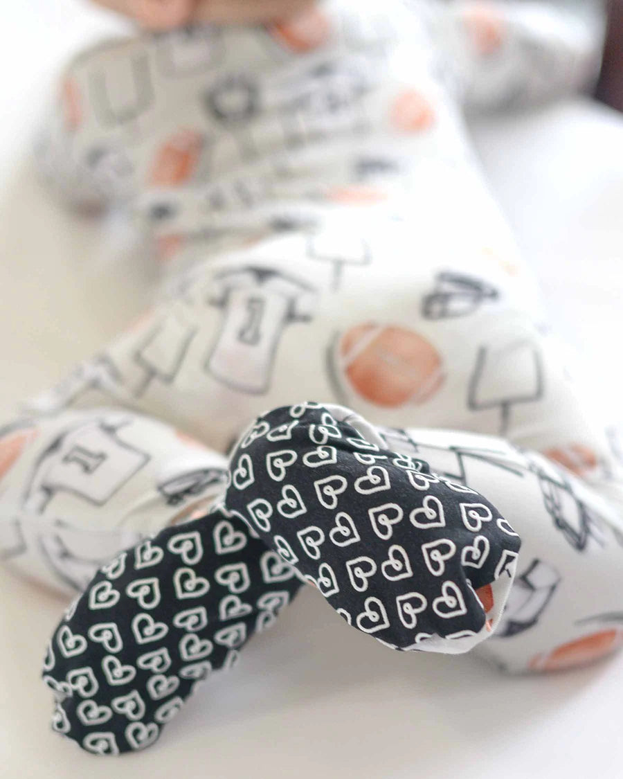 Brady Zippered Footie