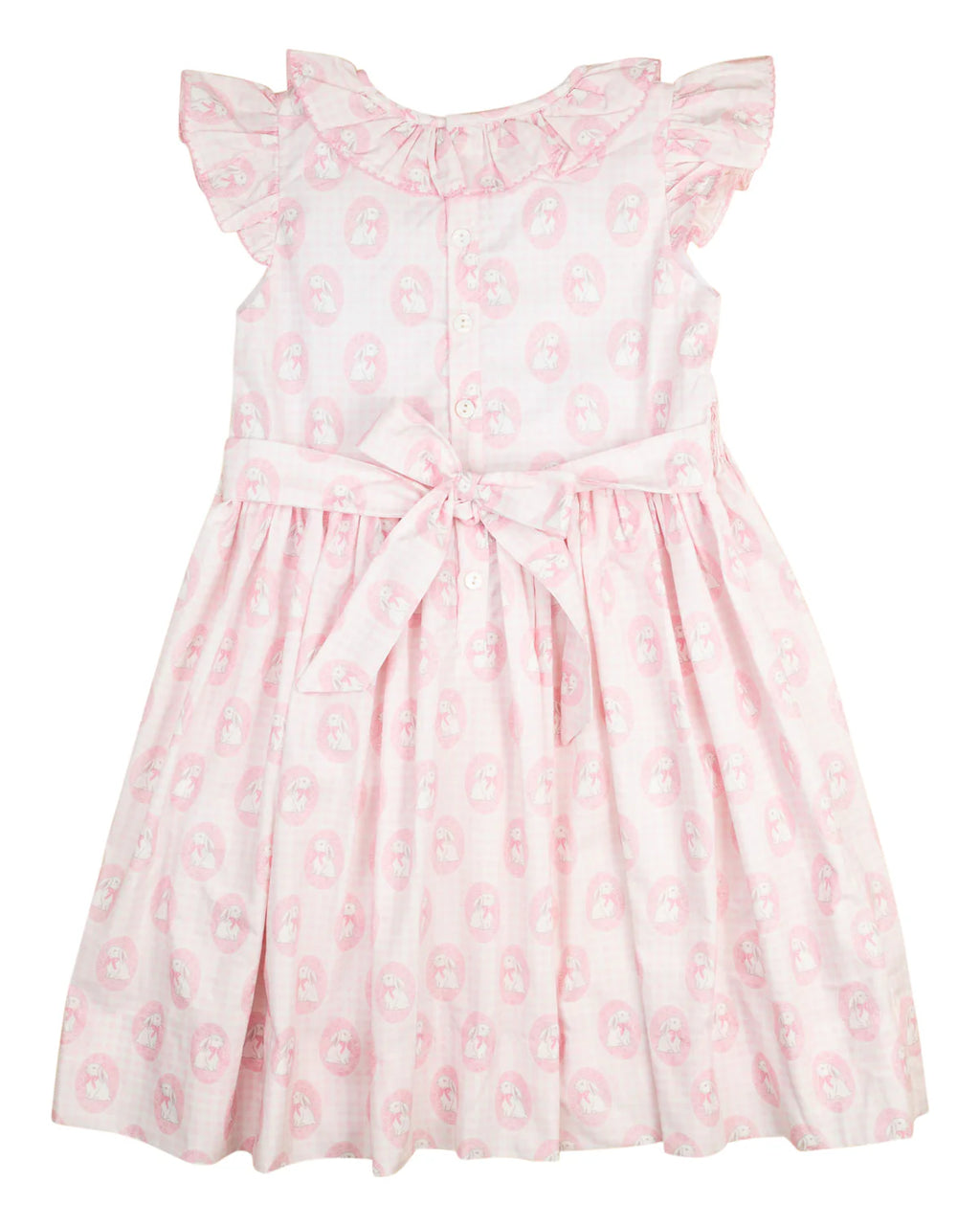 Dainty Bunny Smocked Jenny Dress