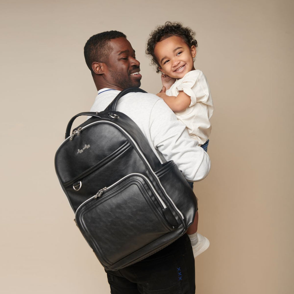 Boss Plus™ Large Diaper Bag Backpack ( Noir )