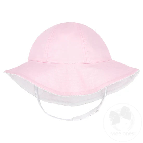 Reversible Girls Moonstitch Brim Hat