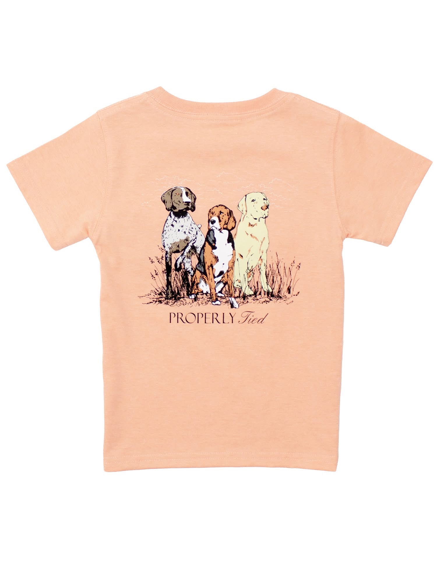 Triple Dog Short Sleeve Tee – Melon