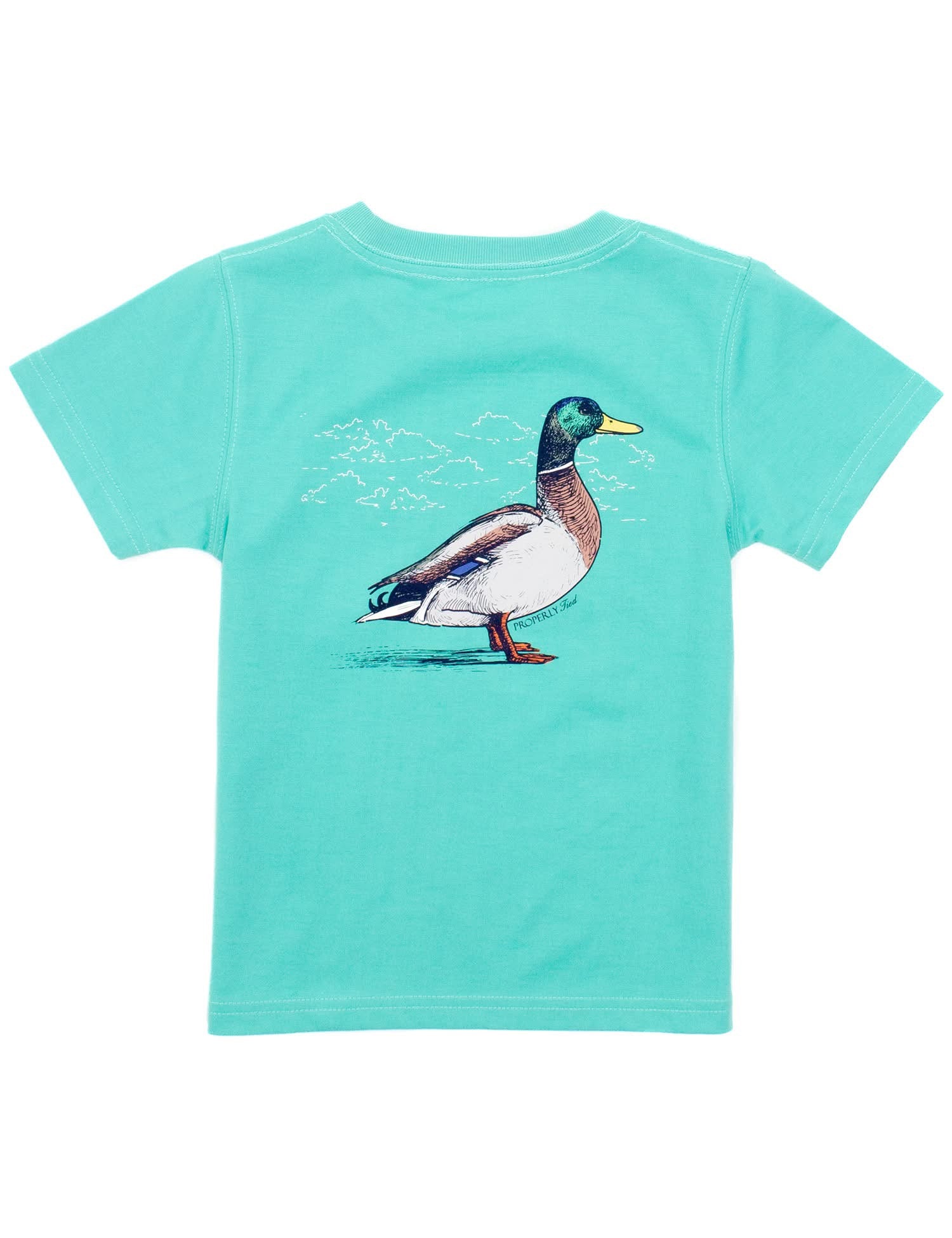 Duck Short Sleeve Tee – Soft Green