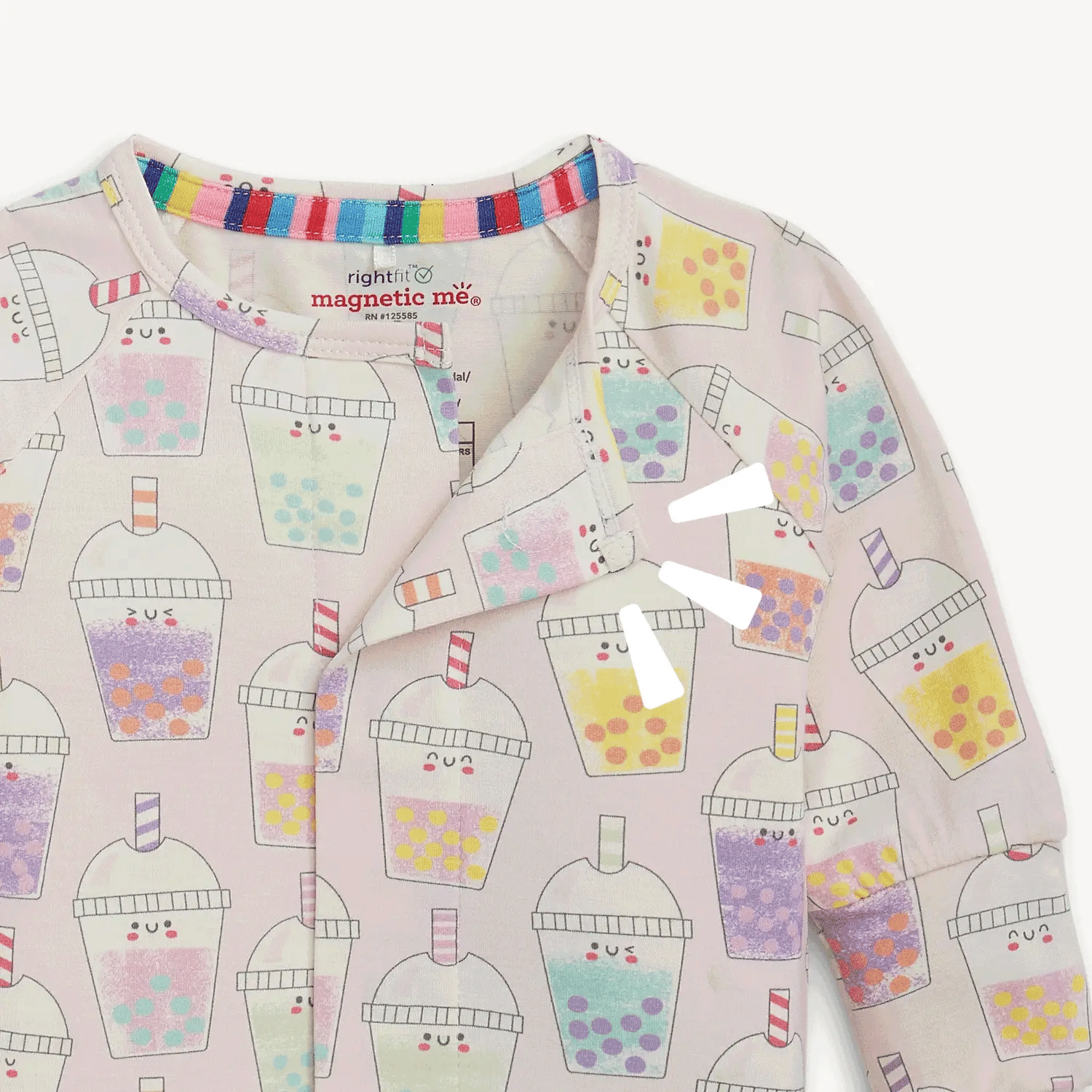 Magnetic Me - Boba Beau-Tea Footie