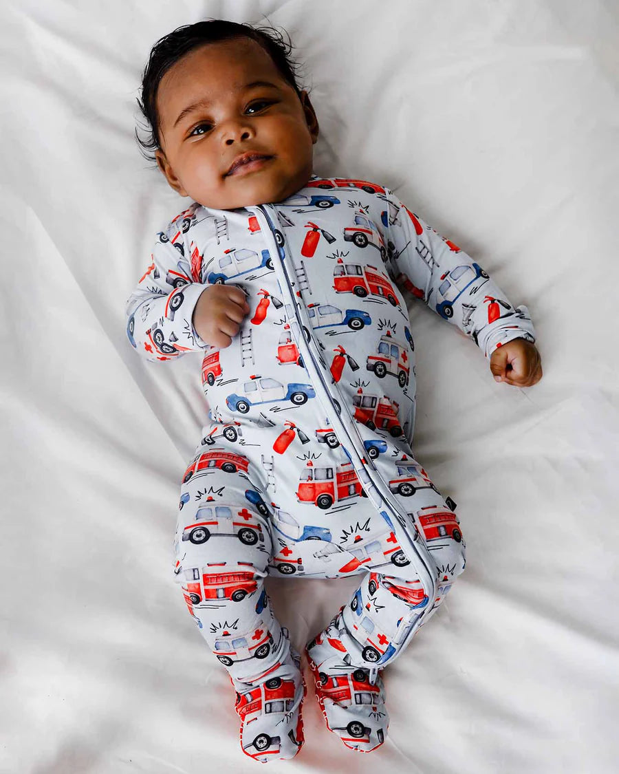 Ryan Zippered Footie