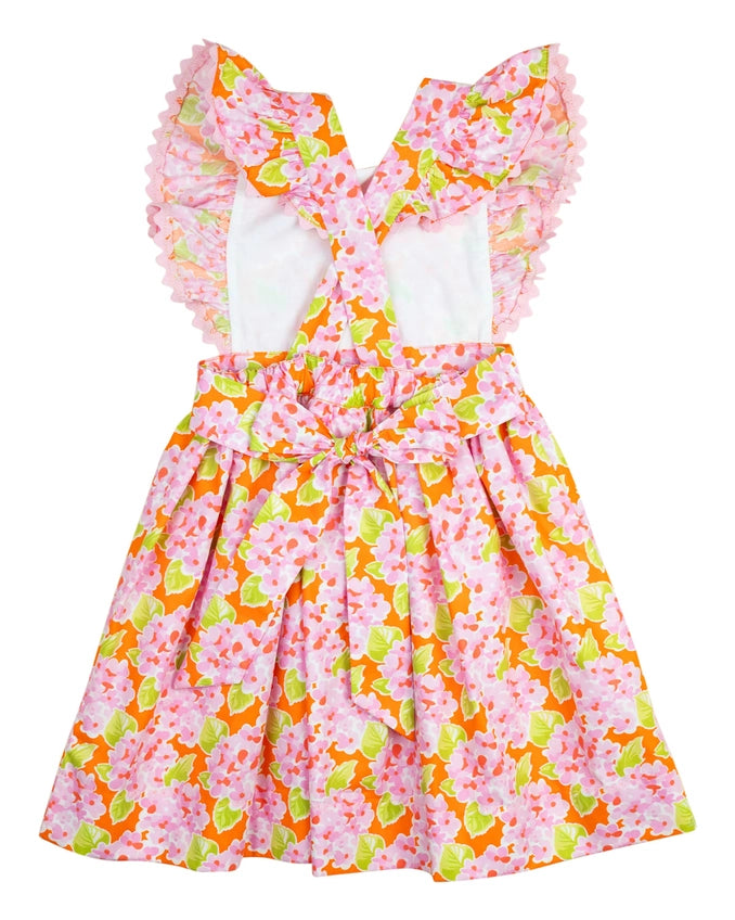 Pink Bunch of Flowers Penny Dress